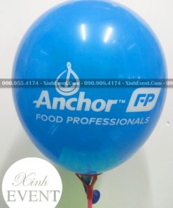 Bong bóng in logo thương hiệu công ty Anchor XV004