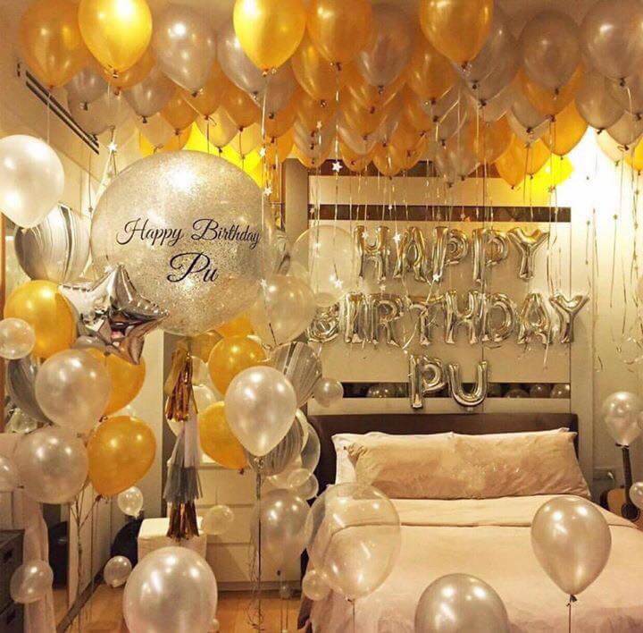 Trang trí phòng sinh nhật cho người yêu xinh đẹp