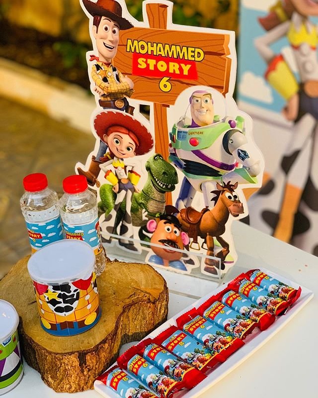 Phụ kiện bàn quà sinh nhật chủ đề Toy Story XV668