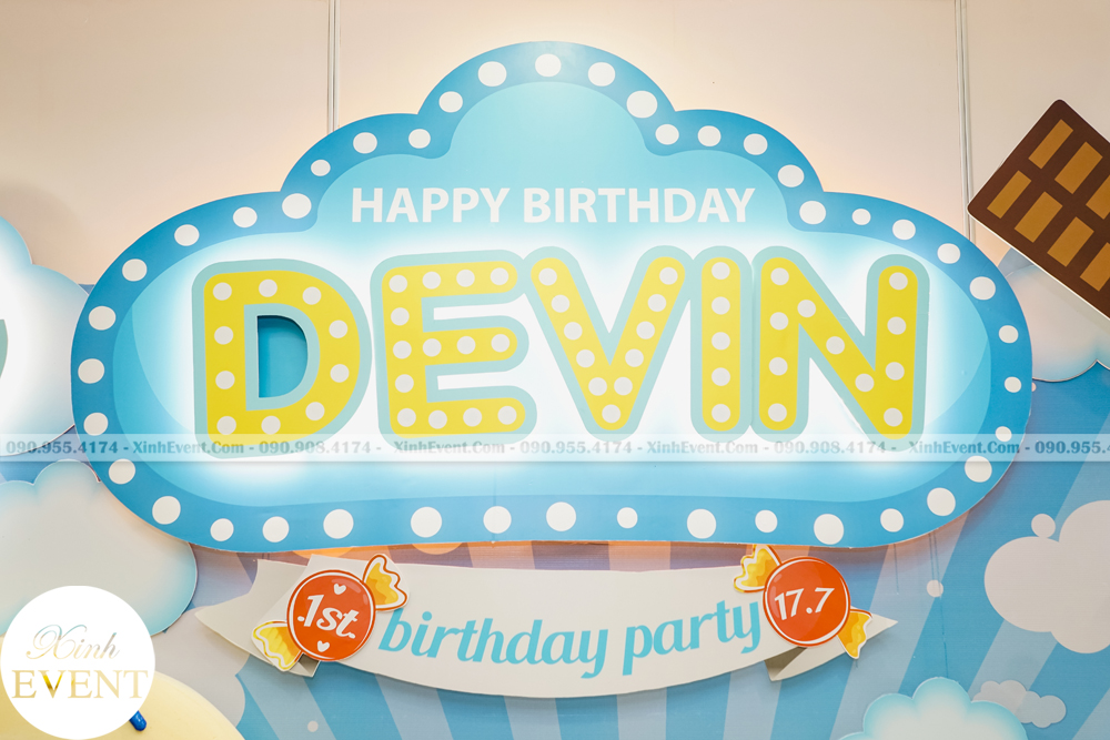 Tổ chức sinh nhật trọn gói cho bé Devin MAX02 - 013