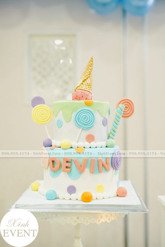bánh kem sinh nhật cho bé Devin MAX02 - 019