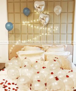 Trang trí bong bóng sinh nhật lãng mạn mà đơn giản tại nhà XV158
