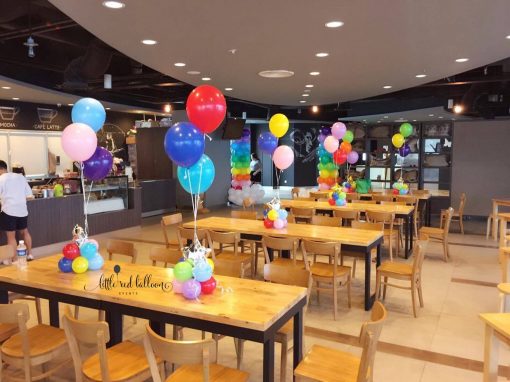 Xinh Event cung cấp bóng bay sinh nhật trang trí bàn ăn XV206