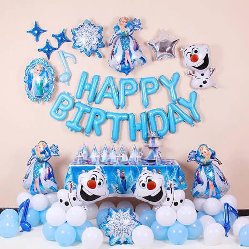 Sét phụ kiện sinh nhật Elsa