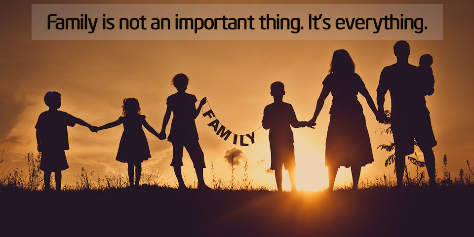 Gia đình không phải là một điều quan trọng. Đó là tất cả mọi thứ.